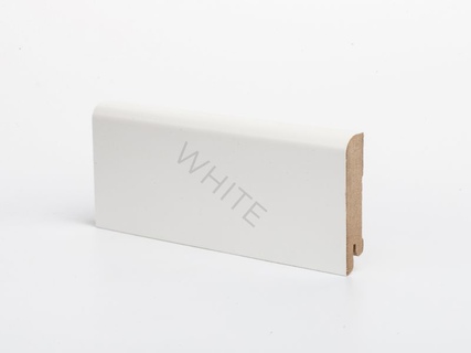 Плинтус напольный Deartio White Белый W02-80
