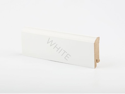 Плинтус напольный Deartio White Белый W28-60